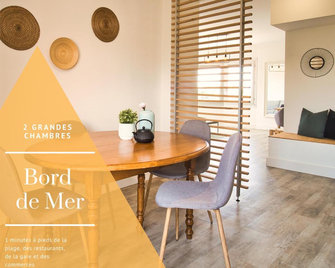 Appartement Plage à 200 mètres. Vue mer et Esterel ! Rénové à Saint-Raphaël Extérieur photo